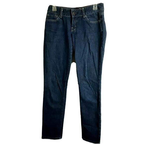 Guess Sarah Skinny Jeans Womens Size 27 Blue Low Rise Dark Wash Denim - Picture 1 of 10